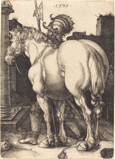 Large Horse by Albrecht Dürer