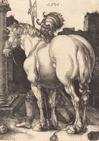 Large Horse, 1505 by Albrecht Dürer