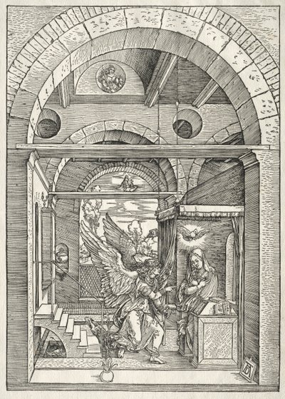 Life of the Virgin: The Annunciation by Albrecht Dürer