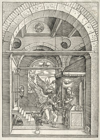 Life of the Virgin: The Annunciation by Albrecht Dürer