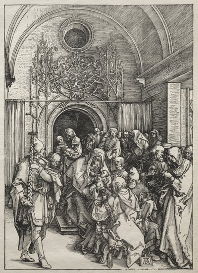 Life of the Virgin: The Circumcision by Albrecht Dürer