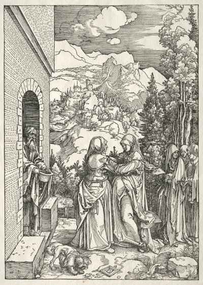Life of the Virgin: The Visitation by Albrecht Dürer
