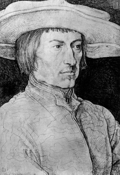 Lucas van Leyden by Albrecht Dürer