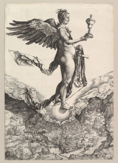 Nemesis The Great Fortune by Albrecht Dürer