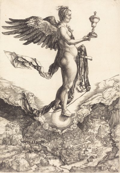 Nemesis The Great Fortune, c. 1501-1502 by Albrecht Dürer
