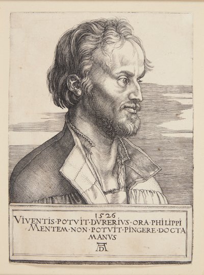 Philip Melanchthon by Albrecht Dürer