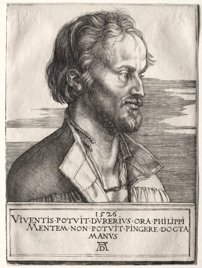 Philipp of Melanchthon by Albrecht Dürer