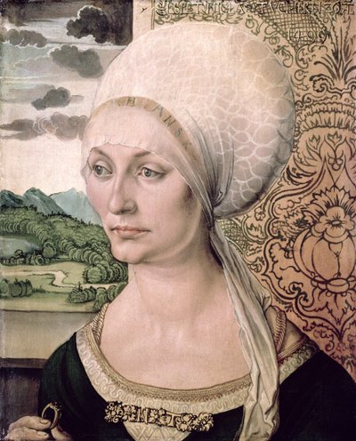 Portrait of Elsbeth Tucher by Albrecht Dürer