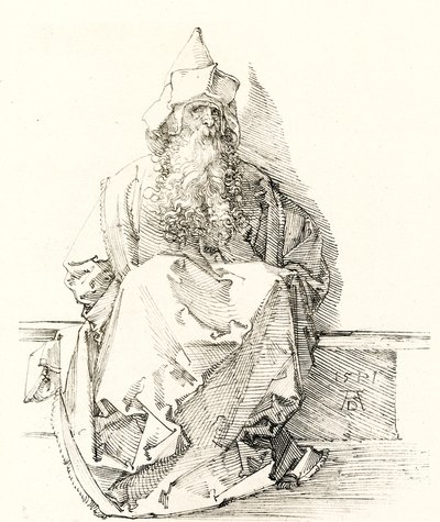 Prophet Figure by Albrecht Dürer