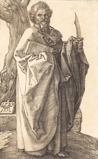 Saint Bartholomew, 1523 by Albrecht Dürer
