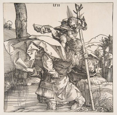 Saint Christopher, 1511 by Albrecht Dürer