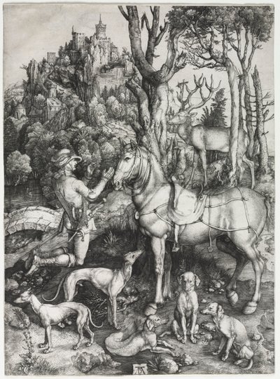 Saint Eustace by Albrecht Dürer