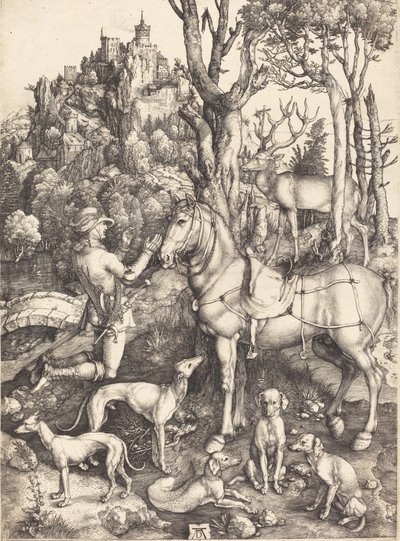 Saint Eustace, c. 1500 by Albrecht Dürer