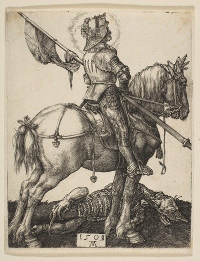 Saint George on Horseback by Albrecht Dürer