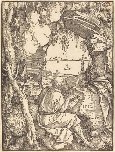 Saint Jerome in a Cave by Albrecht Dürer