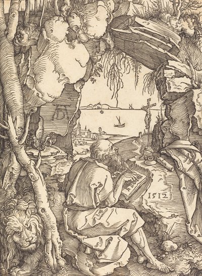 Saint Jerome in a Cave by Albrecht Dürer