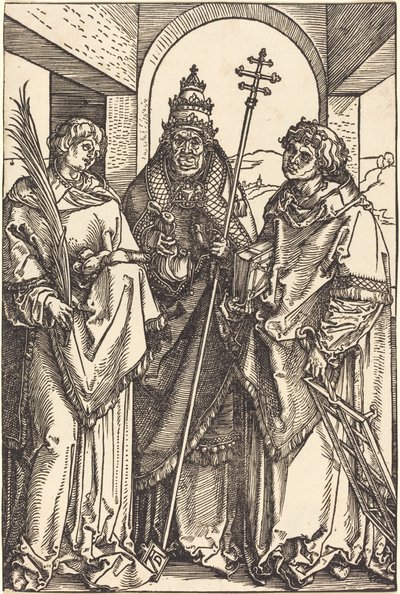 Saints Stephen, Sixtus, and Lawrence by Albrecht Dürer