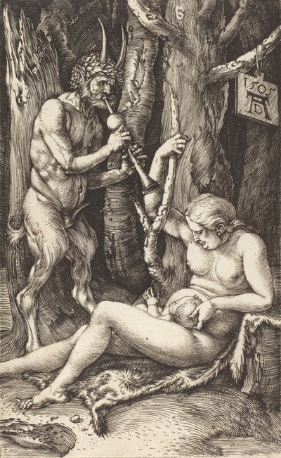 Satyr Family by Albrecht Dürer