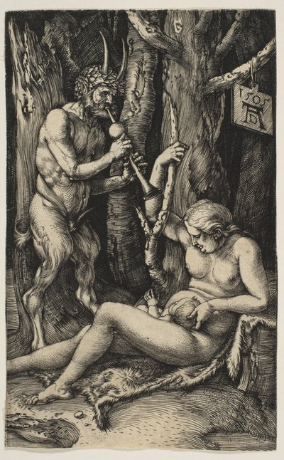 Satyr Family by Albrecht Dürer