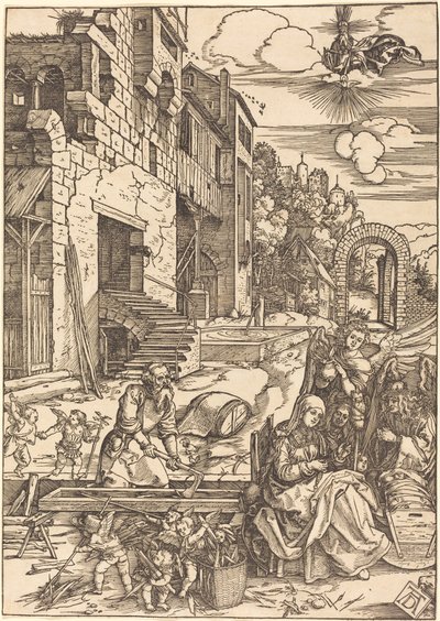 Sojourn of the Holy Family in Egypt by Albrecht Dürer