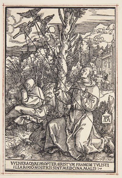 St. Francis Receiving the Stigmata by Albrecht Dürer