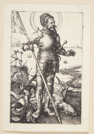 St. George on Foot by Albrecht Dürer