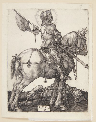 St. George on Horseback by Albrecht Dürer