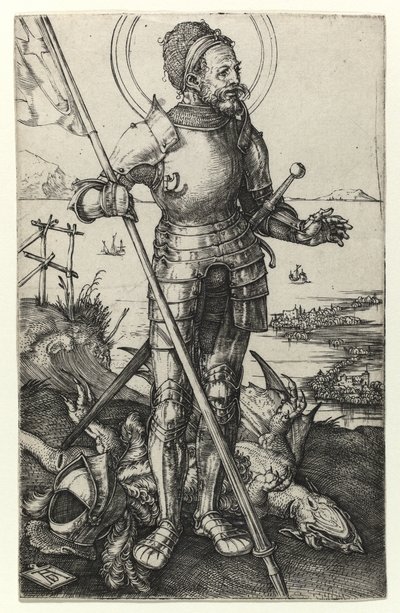 St George Standing by Albrecht Dürer