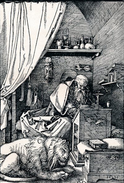 St Jerome in His Cell, 1511 by Albrecht Dürer