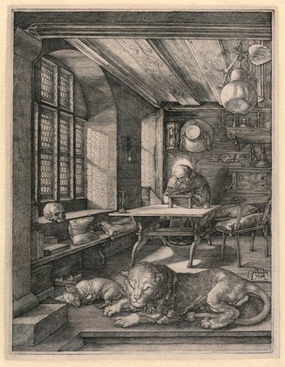 St. Jerome in his Study by Albrecht Dürer