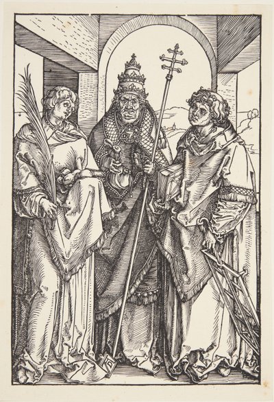 Sts. Lawrence, Sixtus and Stephen by Albrecht Dürer