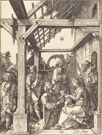 The Adoration of the Magi by Albrecht Dürer
