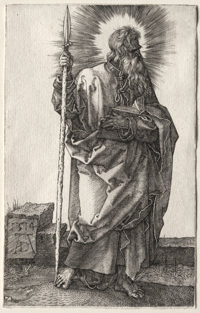 The Apostle Thomas by Albrecht Dürer