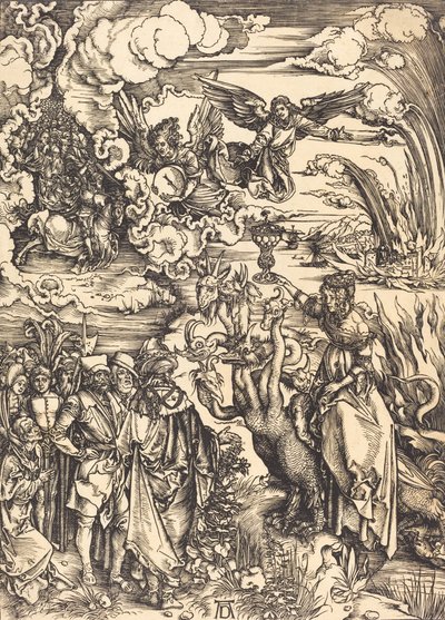 The Babylonian Whore, probably c. 1496-1498 by Albrecht Dürer