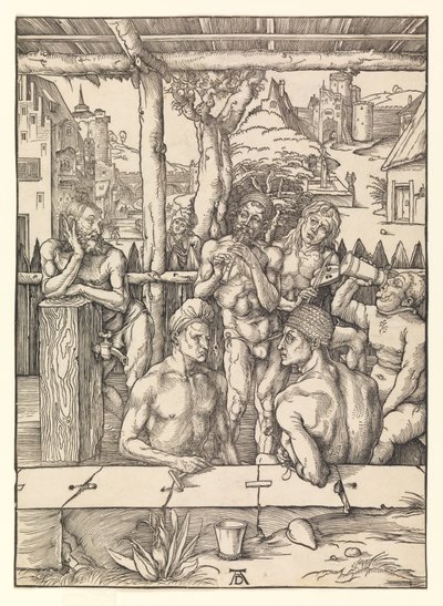 The Bath House by Albrecht Dürer