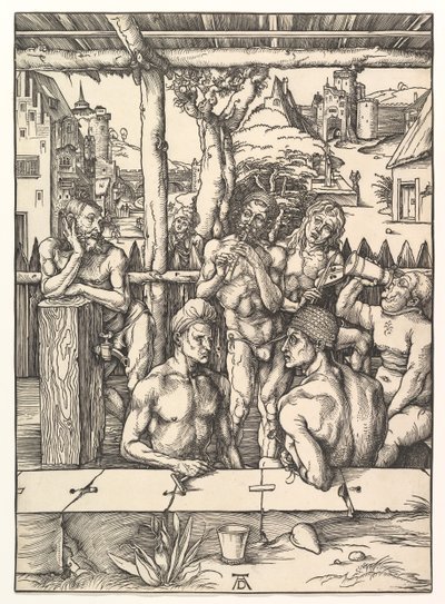 The Bath House by Albrecht Dürer