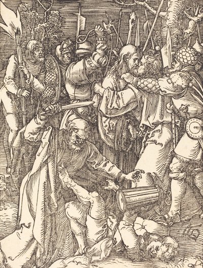 The Betrayal of Christ, probably c. 1509-1510 by Albrecht Dürer
