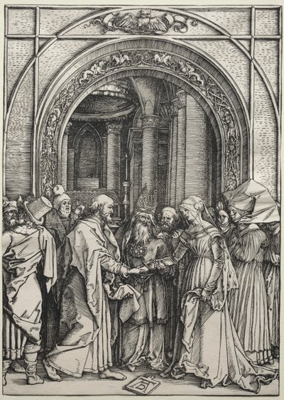 The Betrothal of the Virgin by Albrecht Dürer