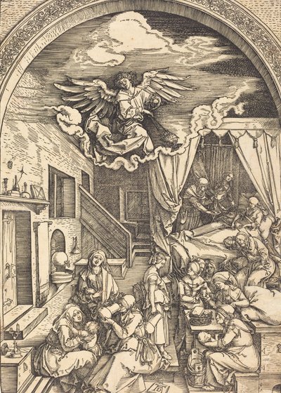 The Birth of the Virgin, c. 1503-1504 by Albrecht Dürer