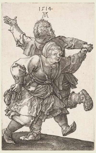 The Dancing Peasants by Albrecht Dürer