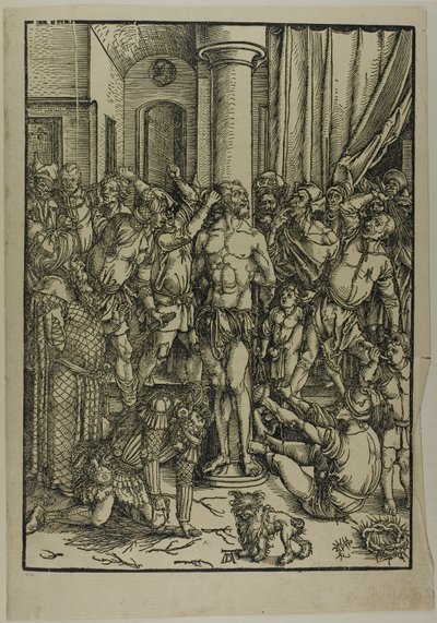 The Flagellation, from The Large Passion by Albrecht Dürer