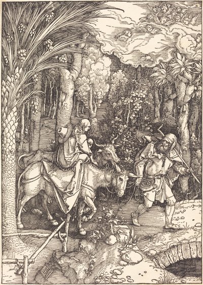 The Flight into Egypt by Albrecht Dürer