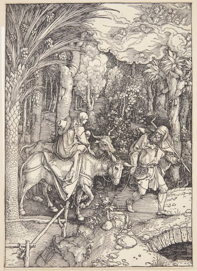 The Flight into Egypt by Albrecht Dürer
