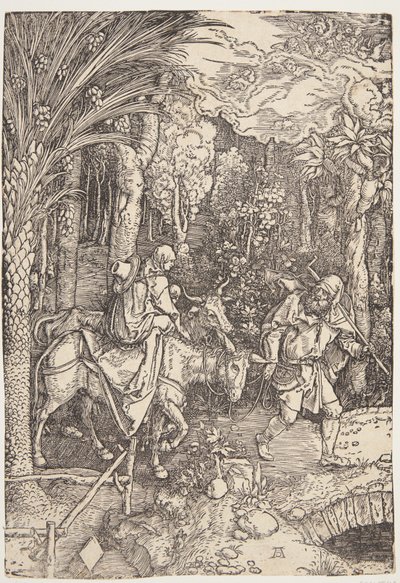 The Flight into Egypt by Albrecht Dürer