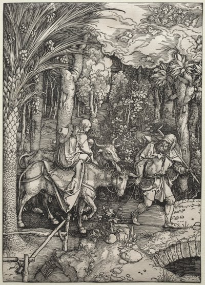 The Flight into Egypt by Albrecht Dürer