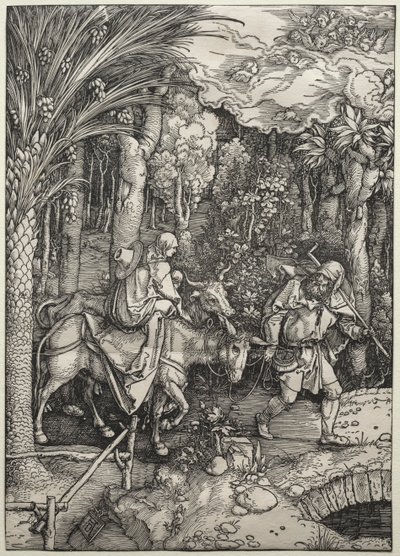 The Flight into Egypt by Albrecht Dürer