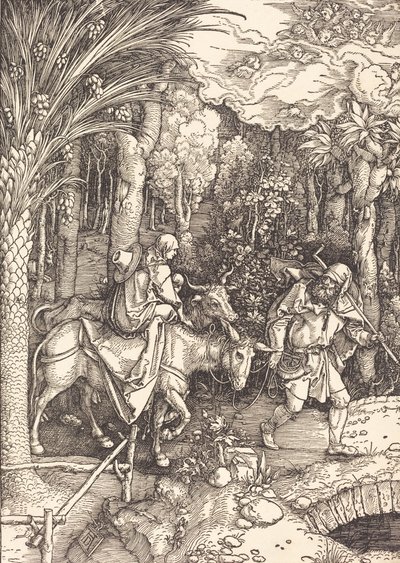 The Flight into Egypt, c. 1504 by Albrecht Dürer