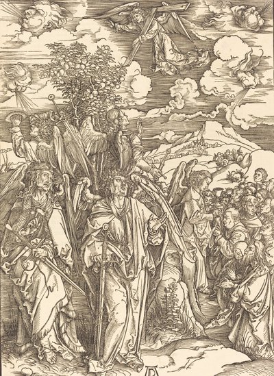 The Four Angels Holding the Winds, 1498 by Albrecht Dürer