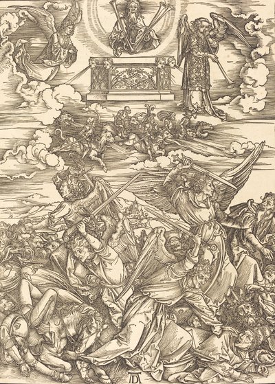 The Four Avenging Angels, 1498 by Albrecht Dürer