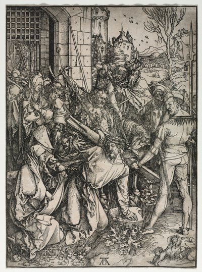 The Great Passion: Christ Bearing the Cross by Albrecht Dürer